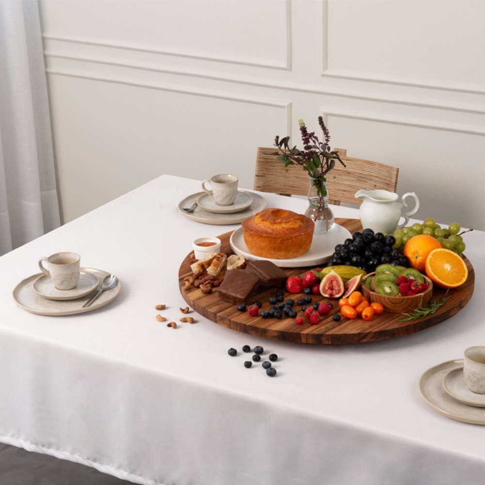 Tábua Giratória Monte Novo Lilian 35 X 35 X 4,3 Cm Tábua Giratória Monte Novo Lilian 35 X 35 X 4,3 Cm