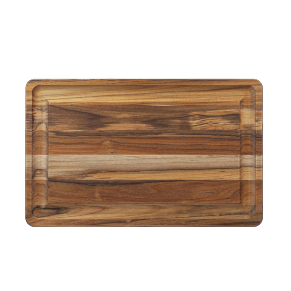 Tábua Para Churrasco Com Canaleta Larga Stolf Teca 48 X 30 X 2,4 Cm Tábua Para Churrasco Com Canaleta Larga Stolf Teca 48 X 30 X 2,4 Cm
