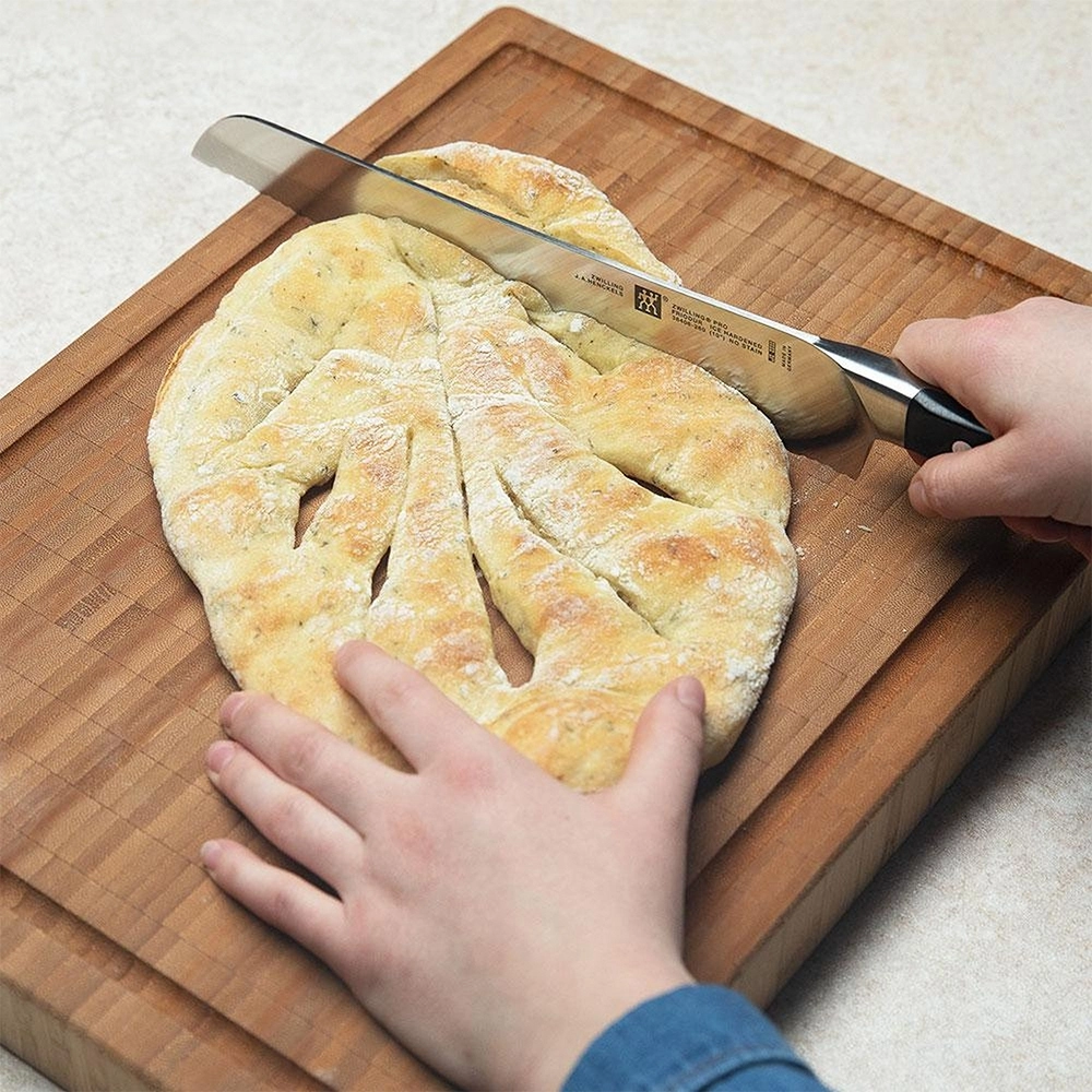 Tábua Para Cortar Zwilling Bamboo 42 X 31 X 4 Cm Tábua Para Cortar Zwilling Bamboo 42 X 31 X 4 Cm