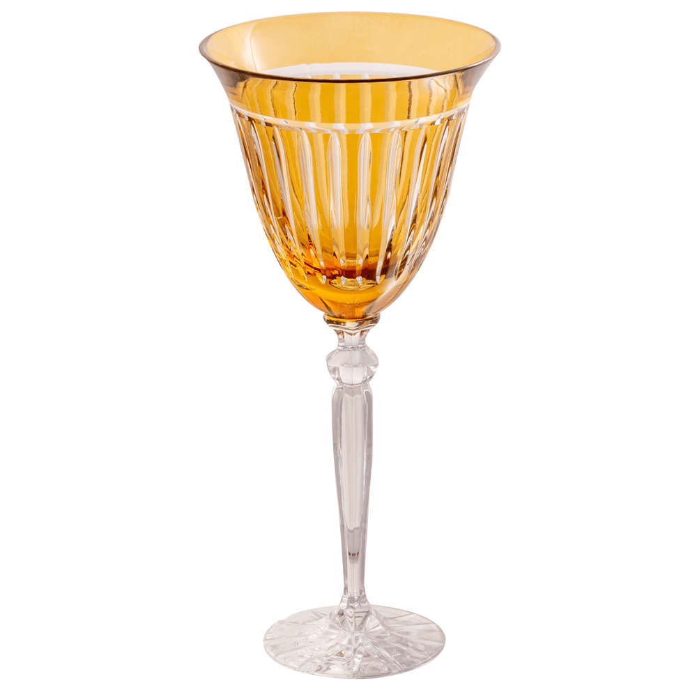 Taca de Cristal Ambar 200 Ml Ribeiro e Pavani