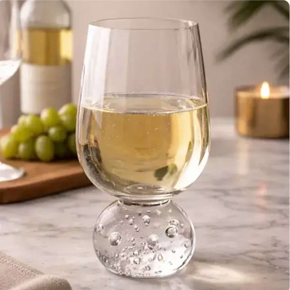 Taca Para Agua Bublle Transparente Ribeiro e Pavani