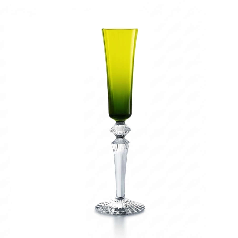 Taca Para Champanhe Em Cristal Baccarat Mille Nuits Verde Oliva Taca Para Champanhe Em Cristal Baccarat Mille Nuits Verde Oliva