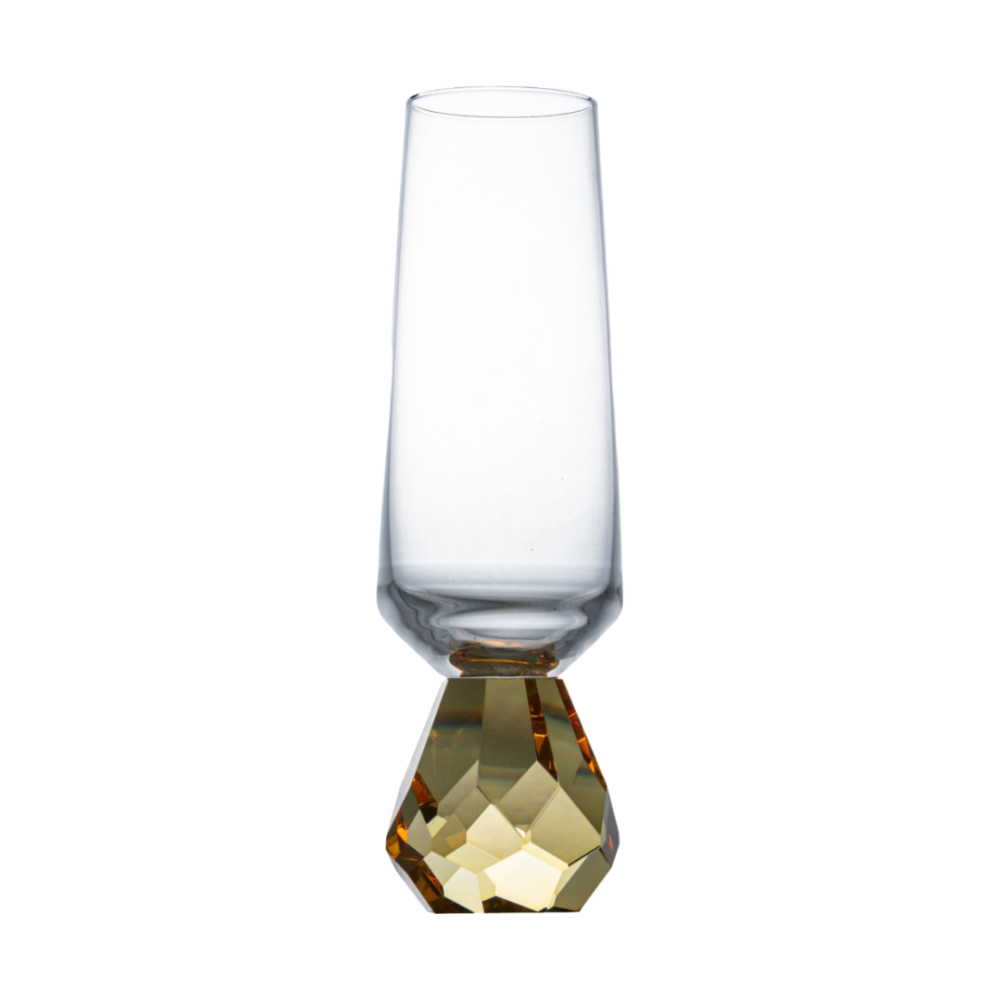 Taca Para Espumante Eclat Em Vidro Ambar 250ml Taca Para Espumante Eclat Em Vidro Ambar 250ml