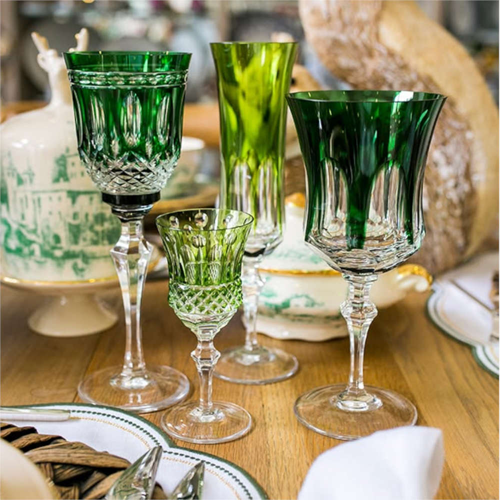 Taca Para Licor 80 Ml Verde Escuro Strauss