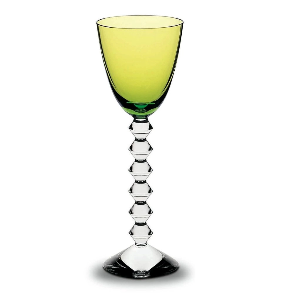 Taca Para Vinho Em Cristal Baccarat Vega Verde Oliva Taca Para Vinho Em Cristal Baccarat Vega Verde Oliva