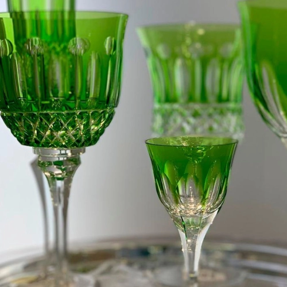 Taca Para Vinho Tinto Strauss Romano 069 Overlay Verde Claro Taca Para Vinho Tinto Strauss Romano 069 Overlay Verde Claro