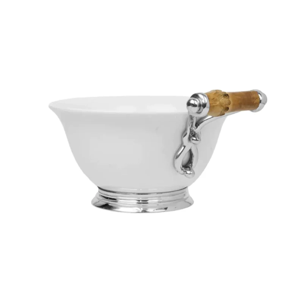 Tigela Bojuda Media By Somers Bambu 25 Cm