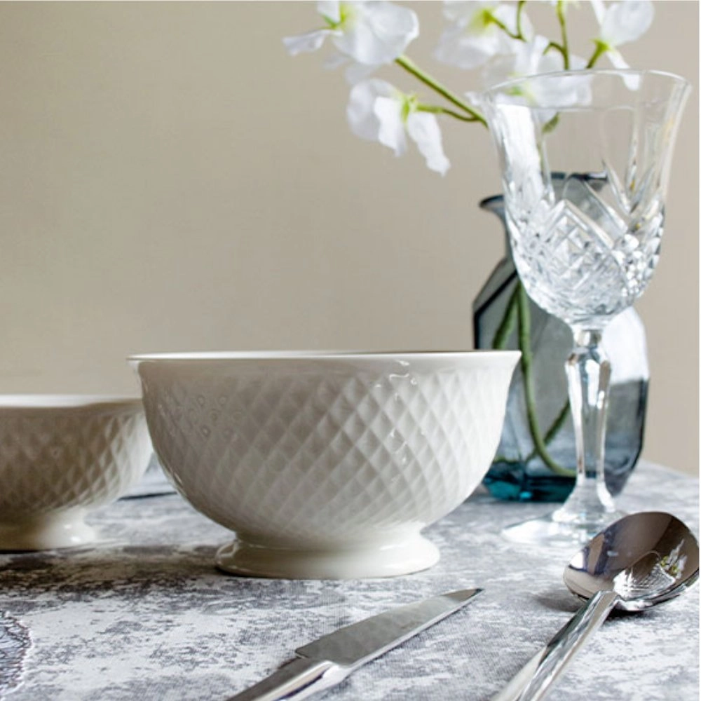 Tigela Com Pé Qualitier Éclat 21 Cm