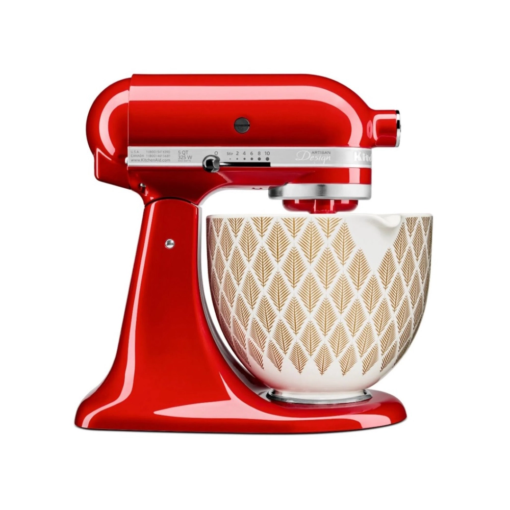 Tigela de Cerâmica Para Stand Mixer Kitchenaid Gold Conifer 4,8 Litros