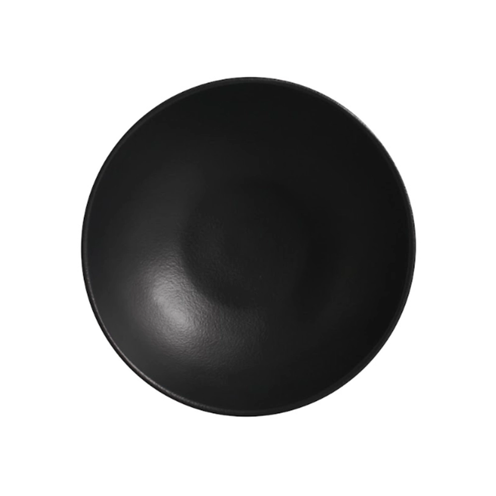 Tigela Média Porto Brasil Orgânico Preto Matte 25 X 8 Cm