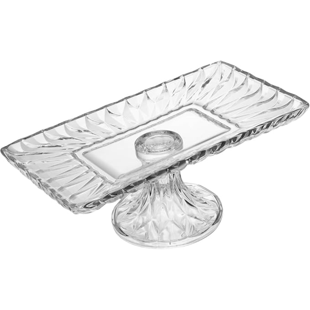 Travessa Com Pe Diamond Cristal Ecologico