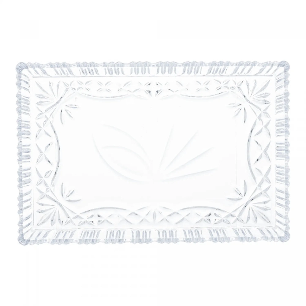 Travessa de Cristal Glasgow 34x15x2,5cm