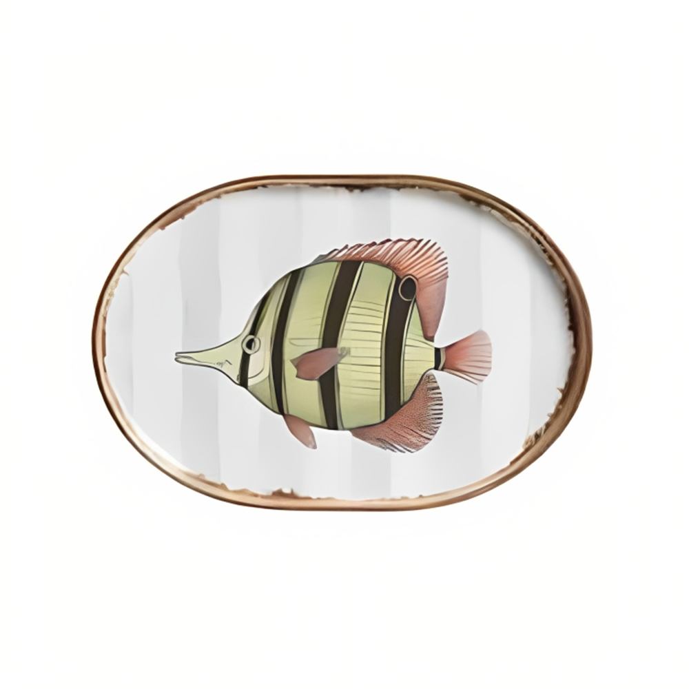 Travessa Média Scalla Fish Striples Digital 2,5 X 31 Cm Travessa Média Scalla Fish Striples Digital 2,5 X 31 Cm