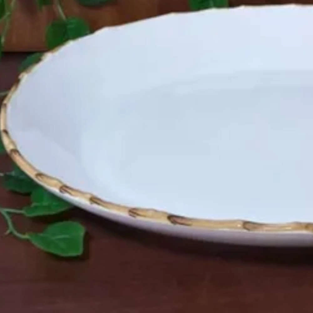 Travessa Oval  Bambu Scalla