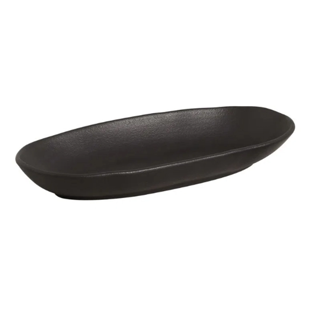 Travessa Oval Funda Porto Brasil Organico Preto Matte Travessa Oval Funda Porto Brasil Organico Preto Matte