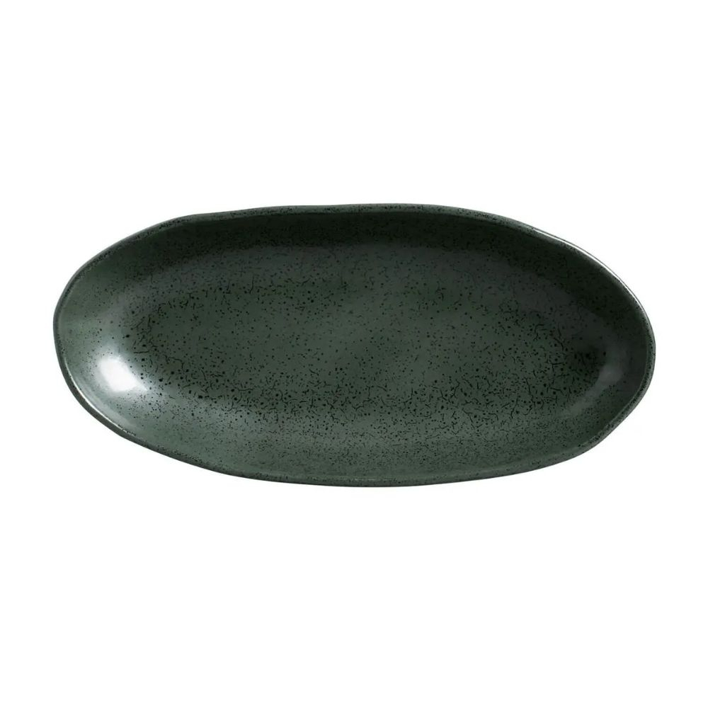 Travessa Oval Funda Porto Brasil Organico Greenery 32 Cm Travessa Oval Funda Porto Brasil Organico Greenery 32 Cm