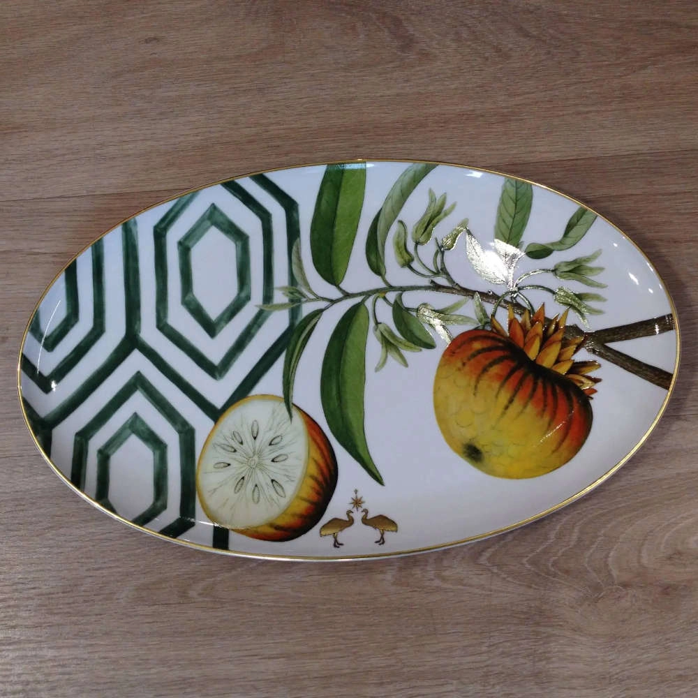 Travessa Oval Grande Amazonia Travessa Oval Grande Amazonia