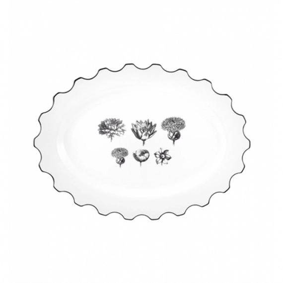 Travessa Oval Grande Herbariae - Vista Alegre Travessa Oval Grande Herbariae - Vista Alegre