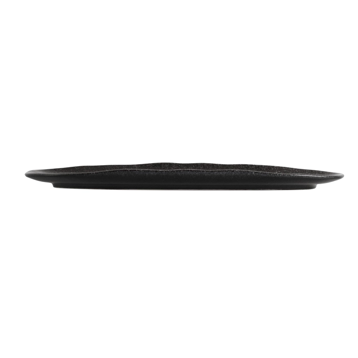 Travessa Oval Rasa Porto Brasil Organico Black Sand Travessa Oval Rasa Porto Brasil Organico Black Sand