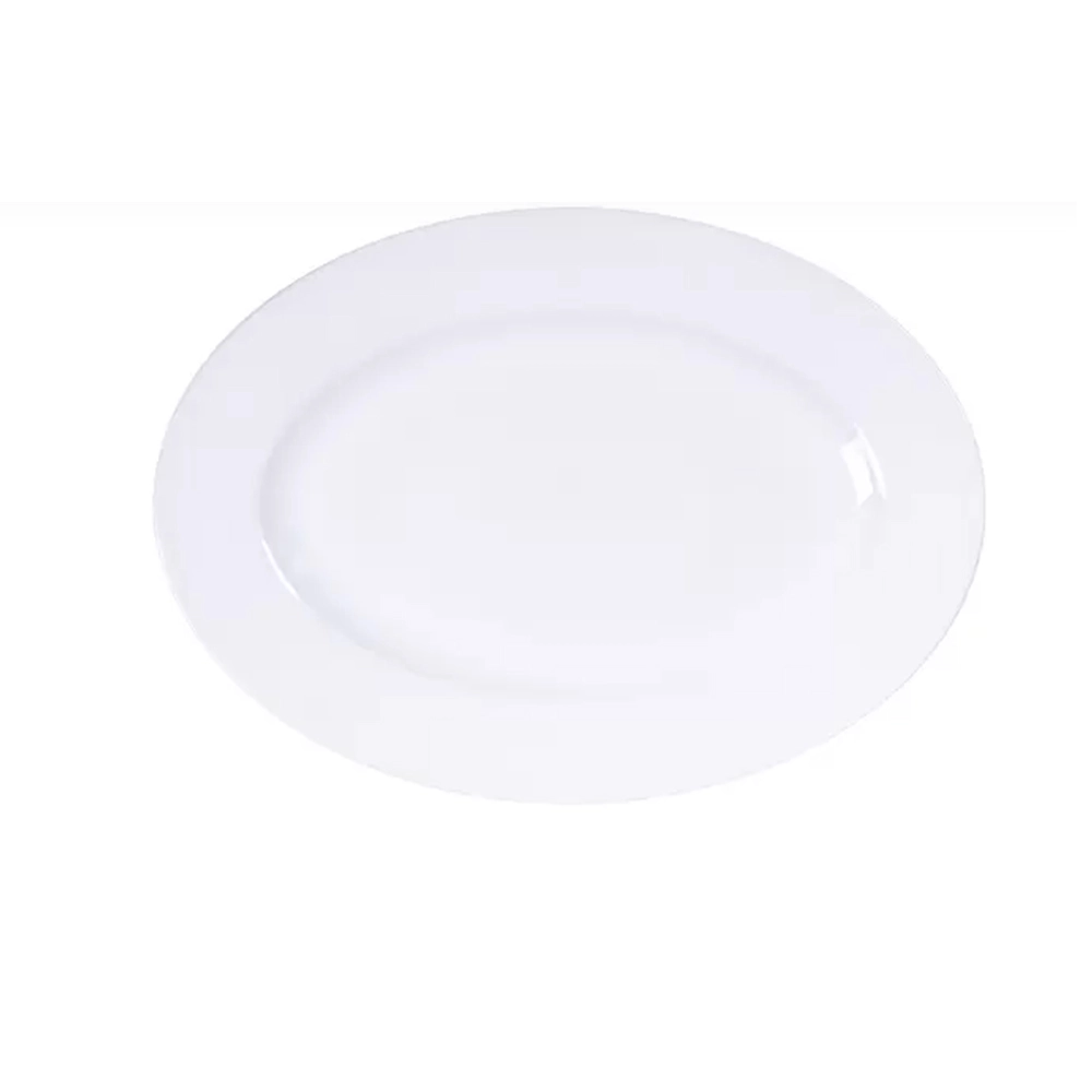 Travessa Oval Tramontina Maria Augusta 40 X 29 Cm Travessa Oval Tramontina Maria Augusta 40 X 29 Cm