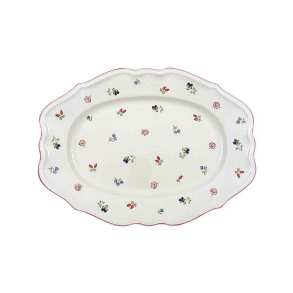 Travessa Oval  Villeroy e Boch Petite Fleur 37 Cm