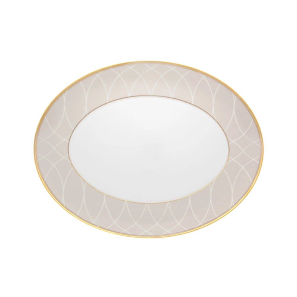 Travessa Para Servir Vista Alegre Terrace 2,8 X 26,5 X 34,7 Cm Travessa Para Servir Vista Alegre Terrace 2,8 X 26,5 X 34,7 Cm