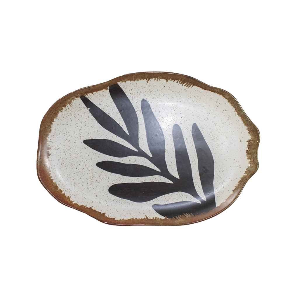 Travessa Rasa Scalla Strip 30 X 20 Cm