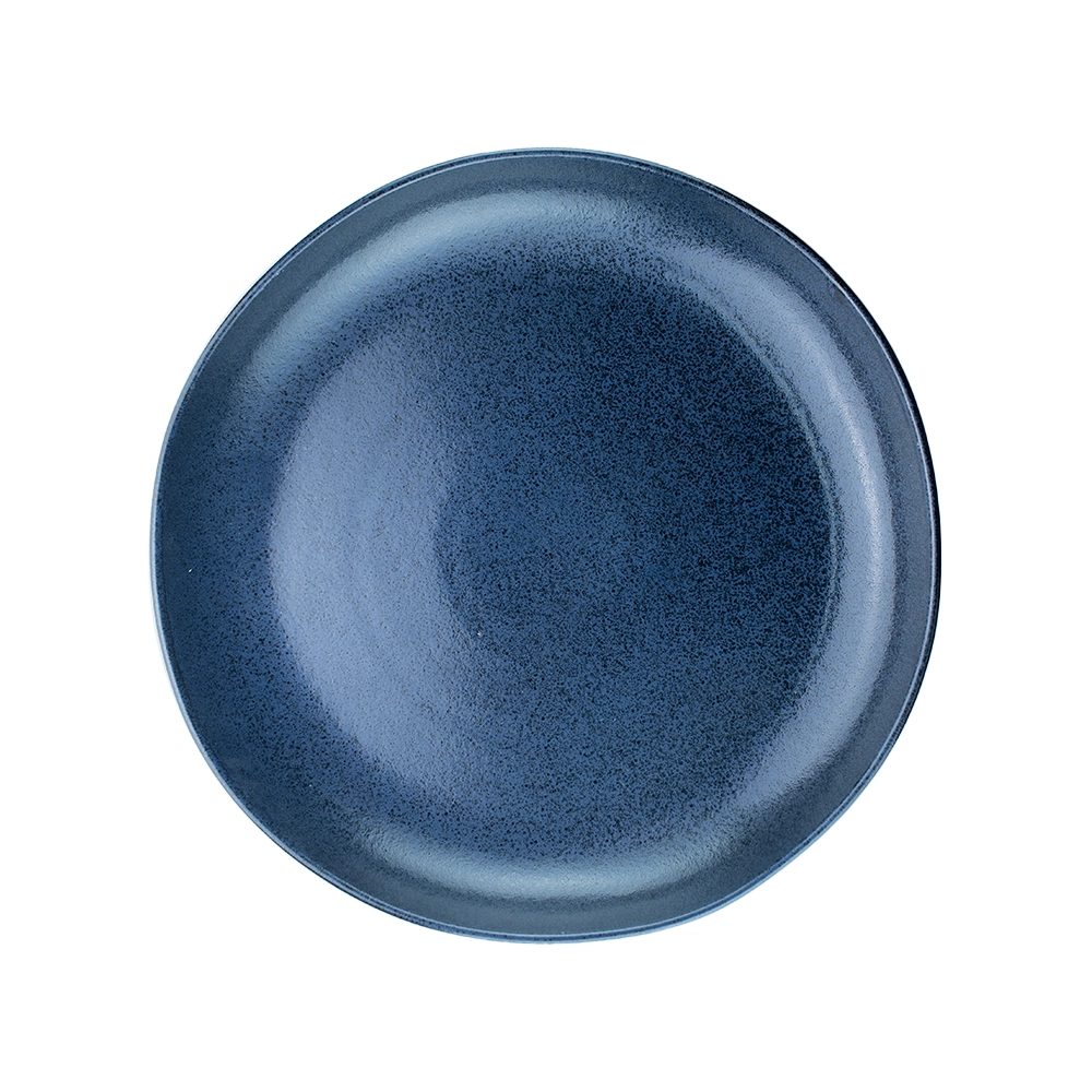 Travessa Redonda Grande Porto Brasil Organico Night Blue Travessa Redonda Grande Porto Brasil Organico Night Blue
