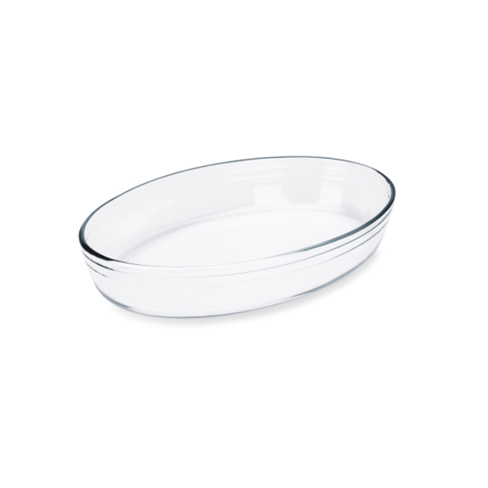 Travessa Refratária Oval Brinox Cheff 3 Litros Travessa Refratária Oval Brinox Cheff 3 Litros