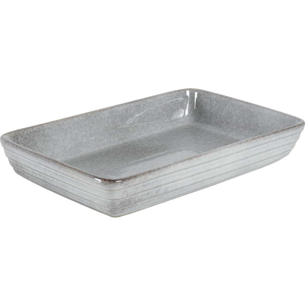 Travessa Retangular 2l Jade Cinza L' Hermitage