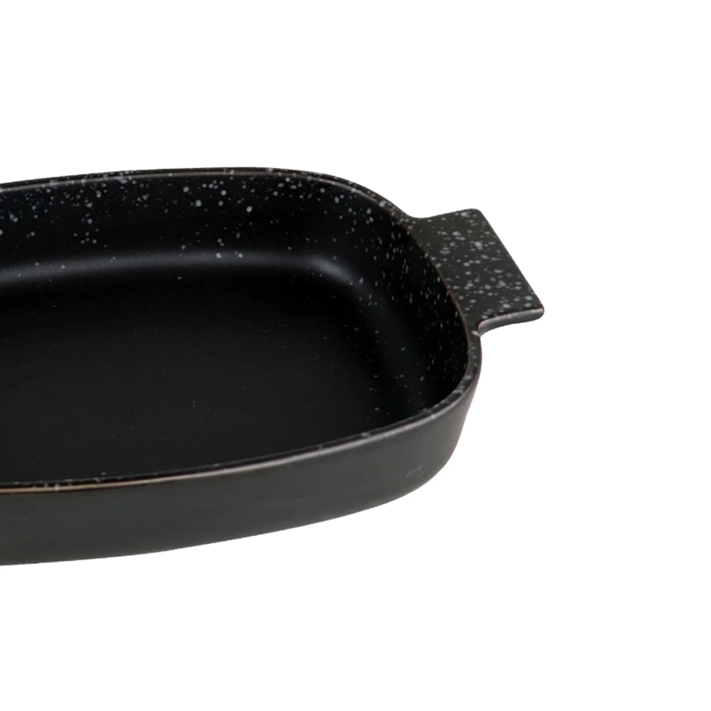 Travessa Retangular Com Alça L'hermitage Piatto 37 X 21,5 X 6 Cm Travessa Retangular Com Alça L'hermitage Piatto 37 X 21,5 X 6 Cm