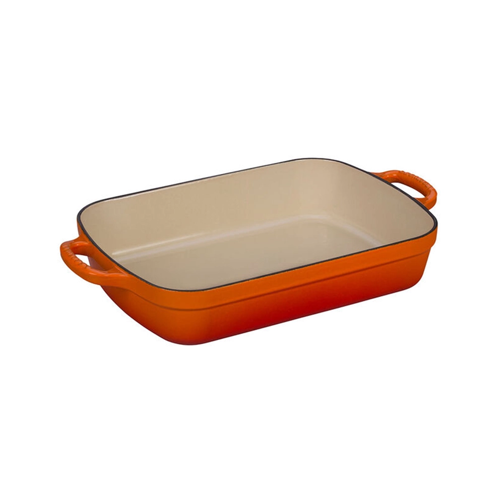 Travessa Retangular Funda Le Creuset Signature 37 Cm