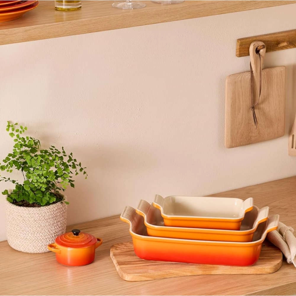 Travessa Retangular Heritage Le Creuset 32 Cm Travessa Retangular Heritage Le Creuset 32 Cm