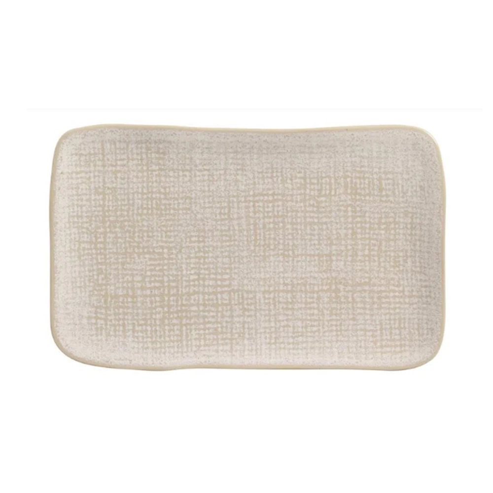 Travessa Retangular Porto Brasil Juta Latte Travessa Retangular Porto Brasil Juta Latte