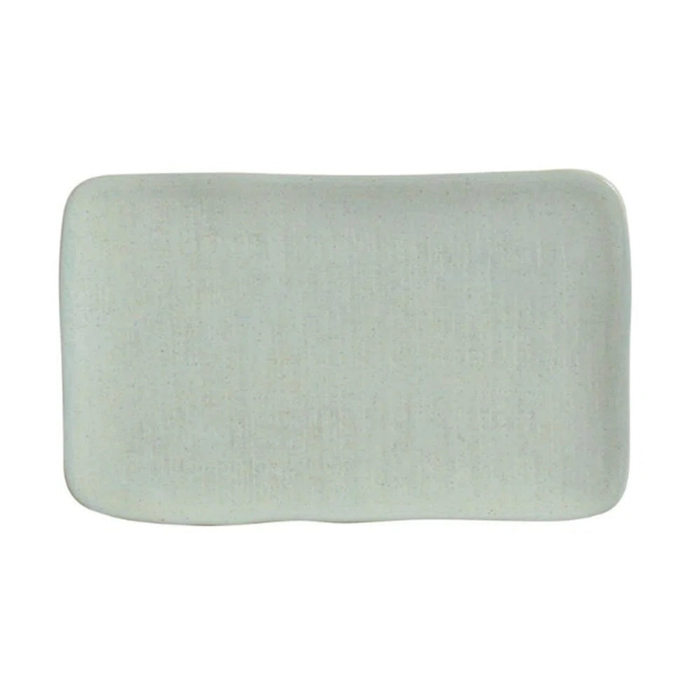 Travessa Retangular Porto Brasil Juta Mint Travessa Retangular Porto Brasil Juta Mint