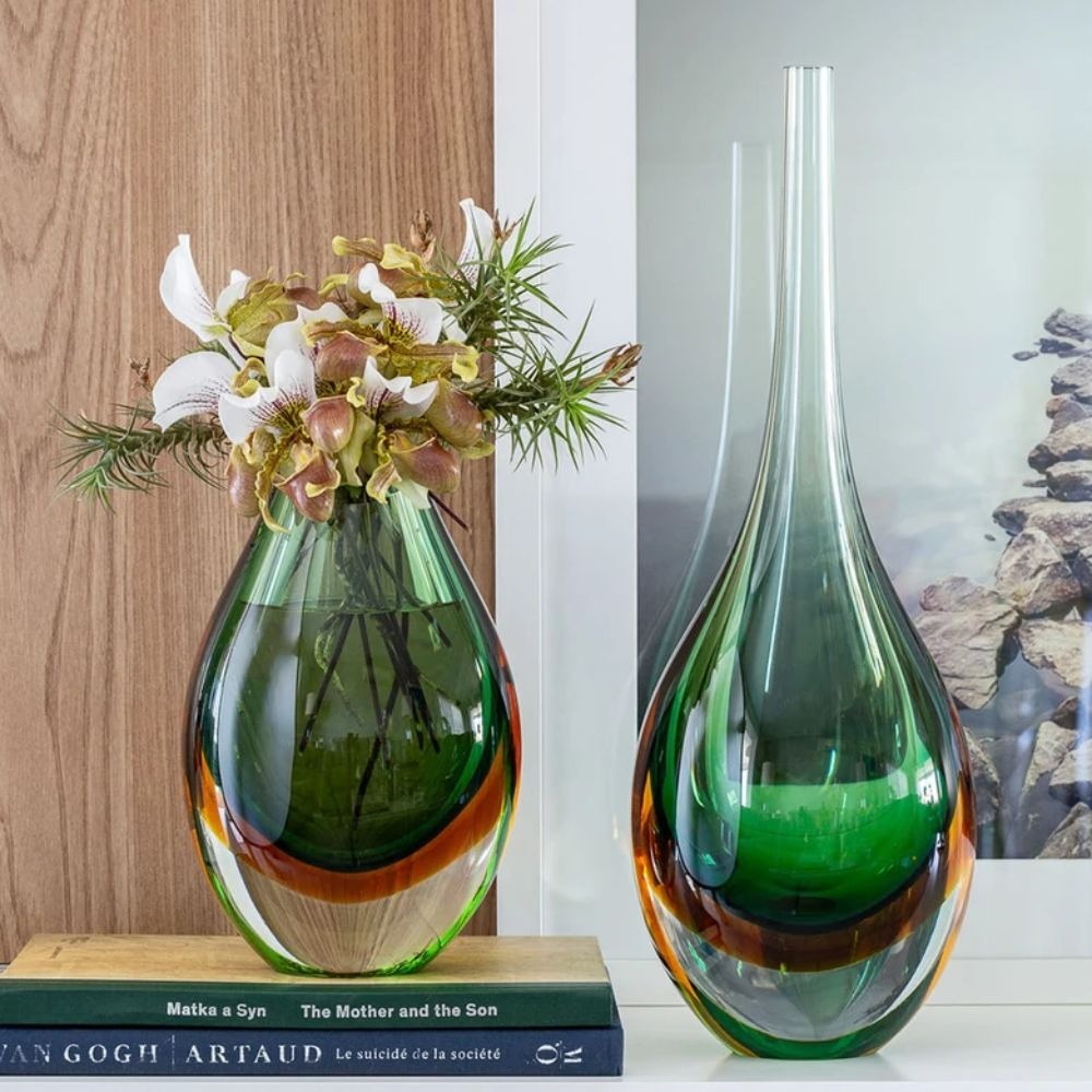 Vaso Alto Gota Bicolor Ca Doro