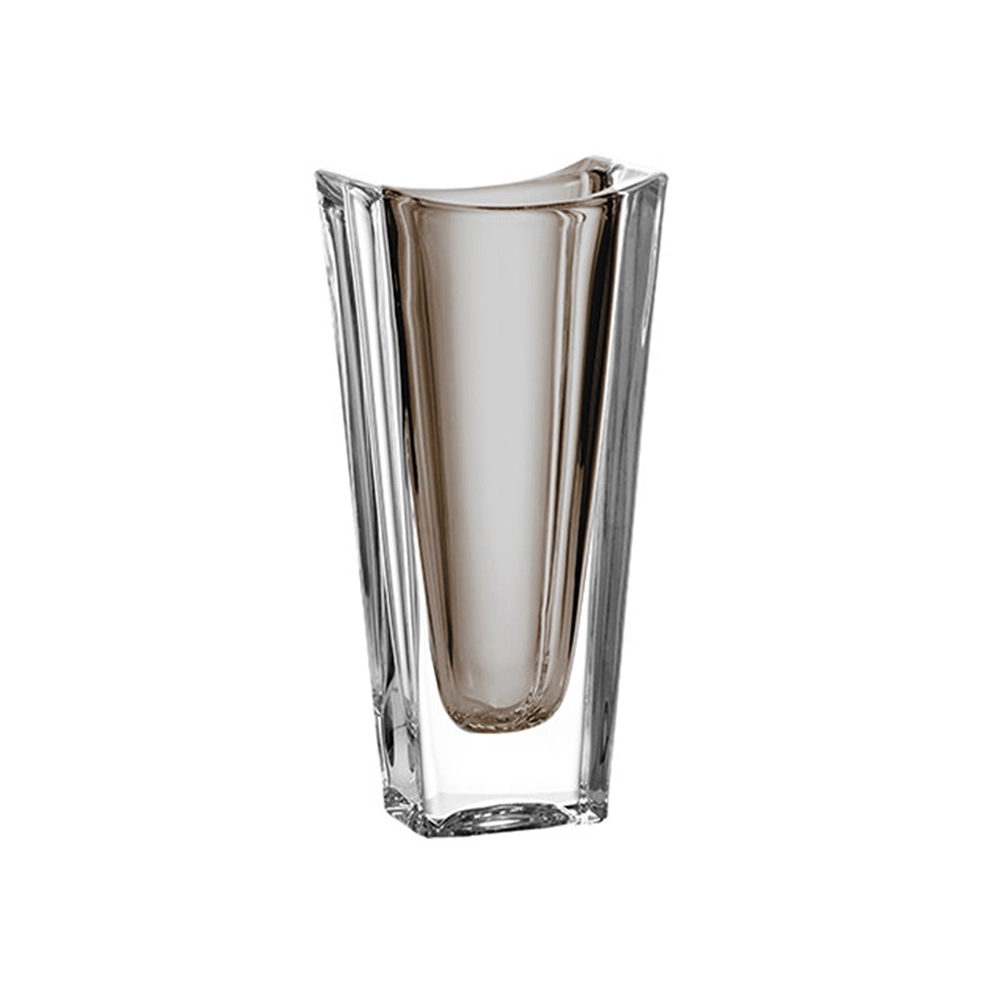 Vaso Bohemia Okinawa 12,5 X 7 X 25,5 Cm Vaso Bohemia Okinawa 12,5 X 7 X 25,5 Cm