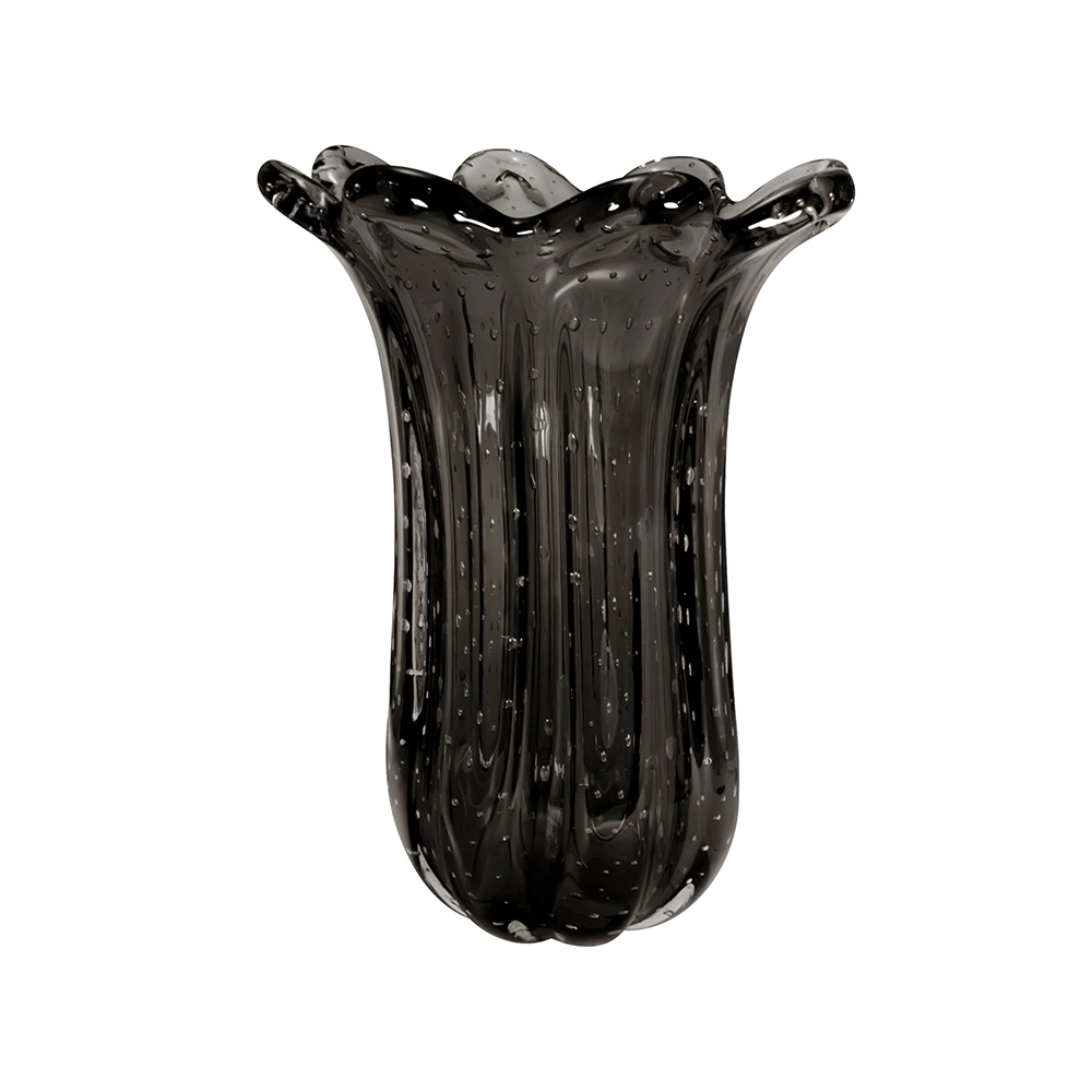 Vaso Cristais D´labone Everest Com Ouro 40 Cm Vaso Cristais D´labone Everest Com Ouro 40 Cm