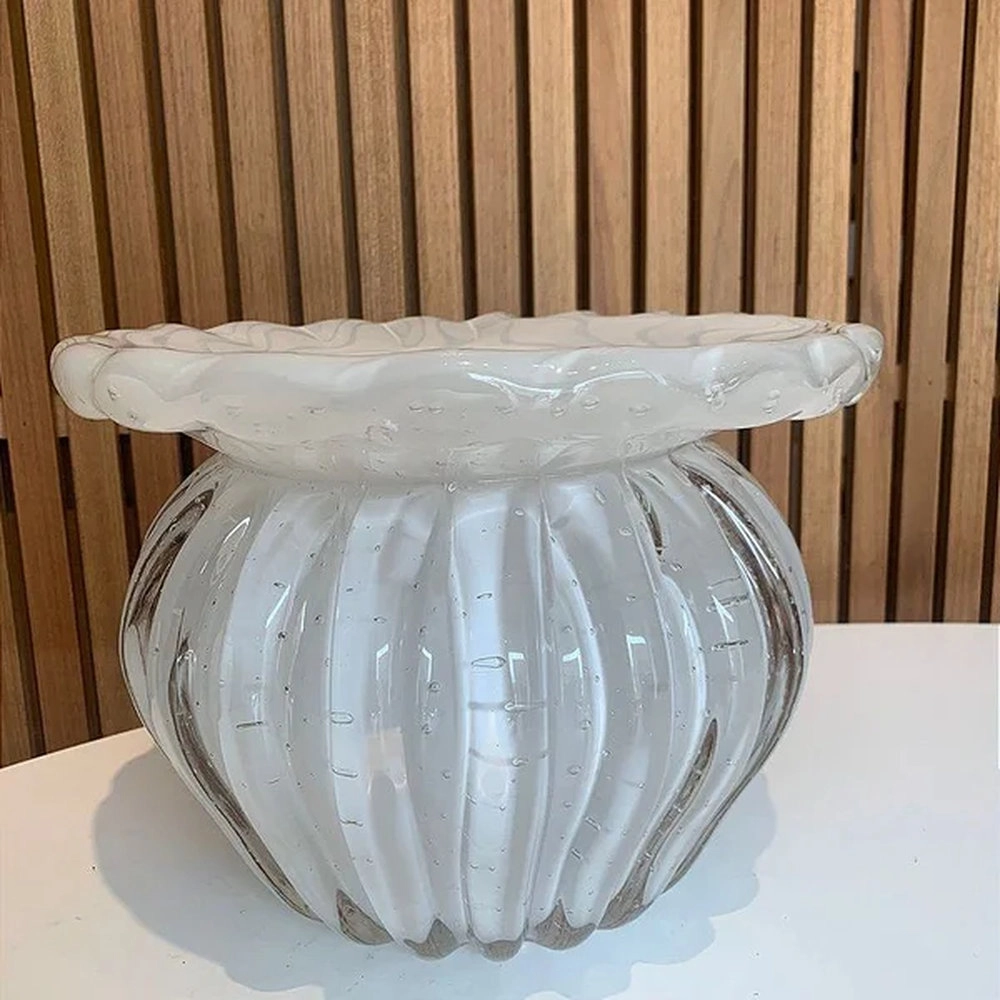 Vaso Cristais D´labone Ostrava Quartzo Perola Vaso Cristais D´labone Ostrava Quartzo Perola