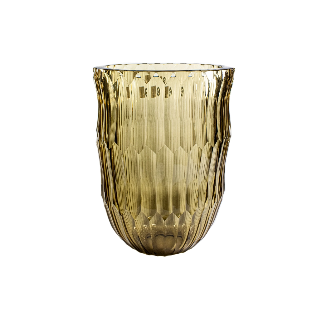 Vaso Cristais Di Murano 22 X 15 X 37 Cm Vaso Cristais Di Murano 22 X 15 X 37 Cm