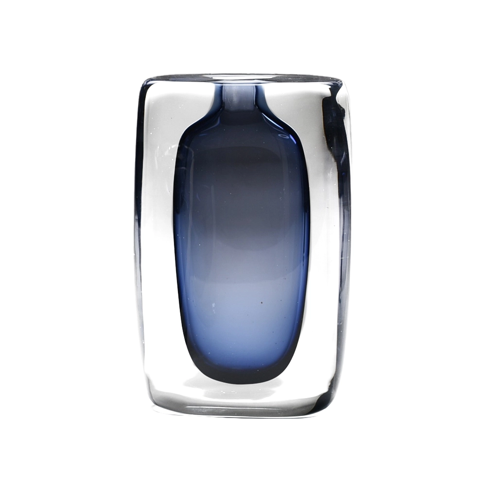 Vaso Cristais Di Murano Contemporânea Sem Ouro 17 X 9 X 27 Cm Vaso Cristais Di Murano Contemporânea Sem Ouro 17 X 9 X 27 Cm