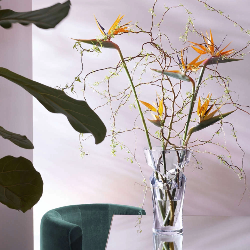 Vaso Em Cristal Baccarat Tornado