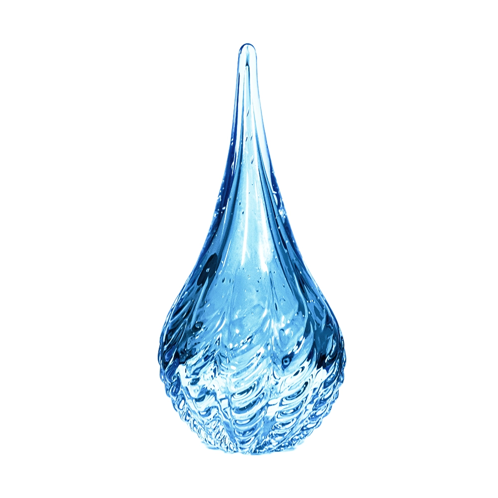 Vaso Gota Coimbra Cristais D´labone 28 X 13 Cm Vaso Gota Coimbra Cristais D´labone 28 X 13 Cm