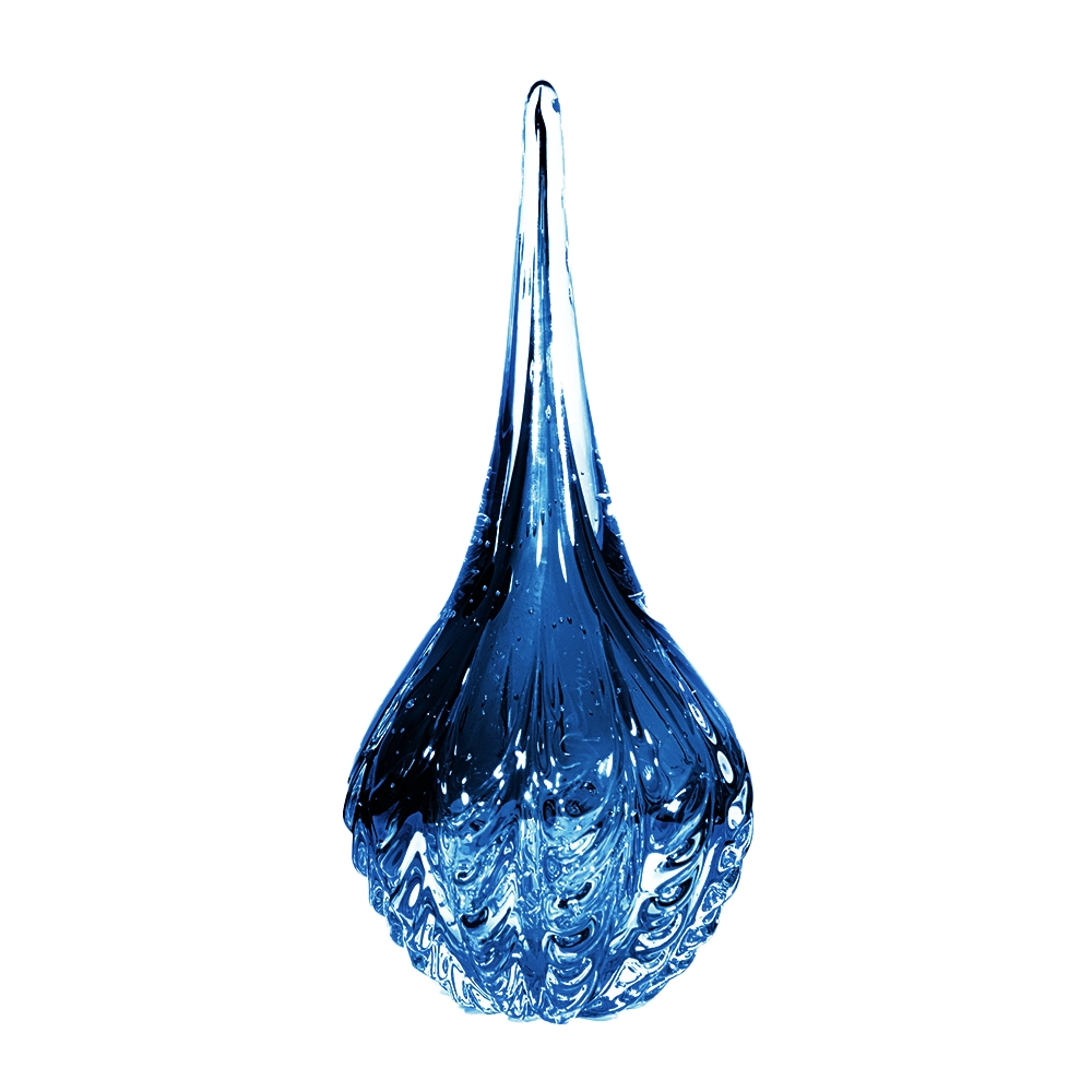 Vaso Gota Coimbra Cristais D´labone 28 X 13 Cm Vaso Gota Coimbra Cristais D´labone 28 X 13 Cm