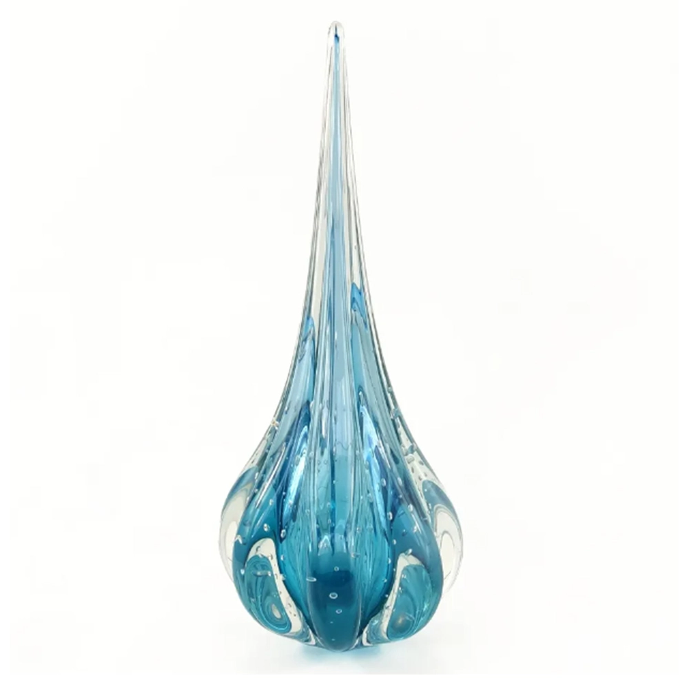 Vaso Gota Fênix Cristais D´labone 35 X 15 Cm Vaso Gota Fênix Cristais D´labone 35 X 15 Cm