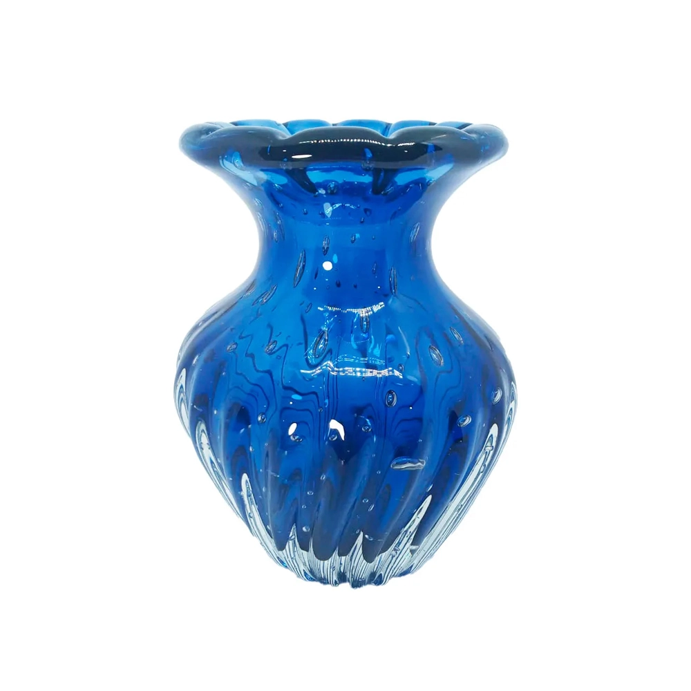 Vaso Houston Cristais D´labone 17 X 13 X 13 Cm