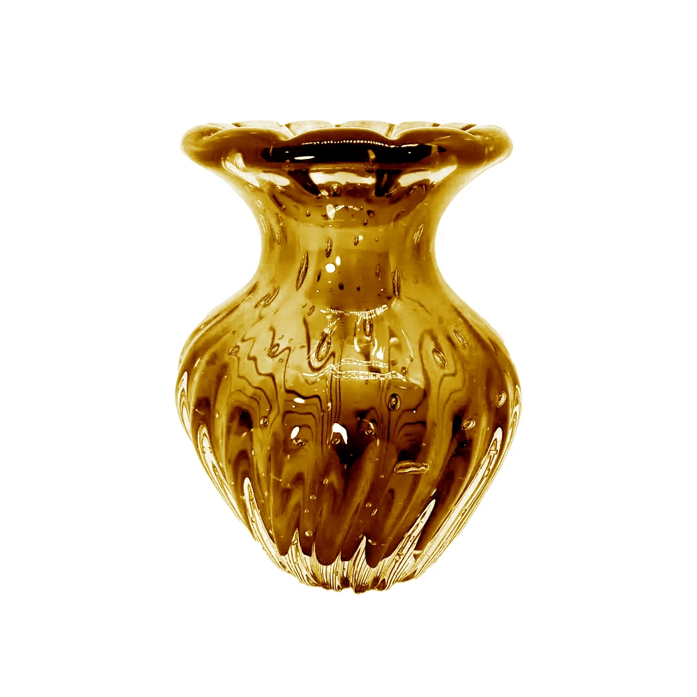 Vaso Houston Cristais D´labone 20 X 15 X 15 Cm