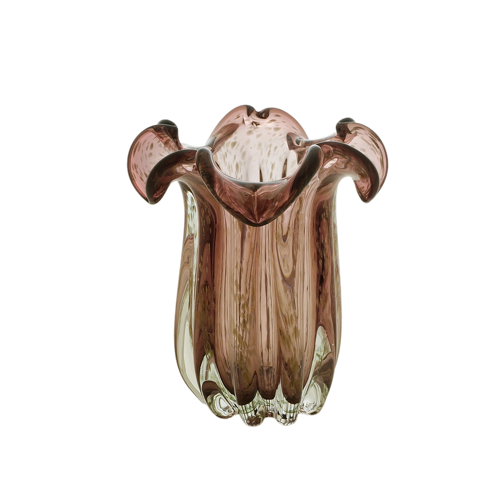 Vaso Lyor Flat Italy 18 X 21 Cm