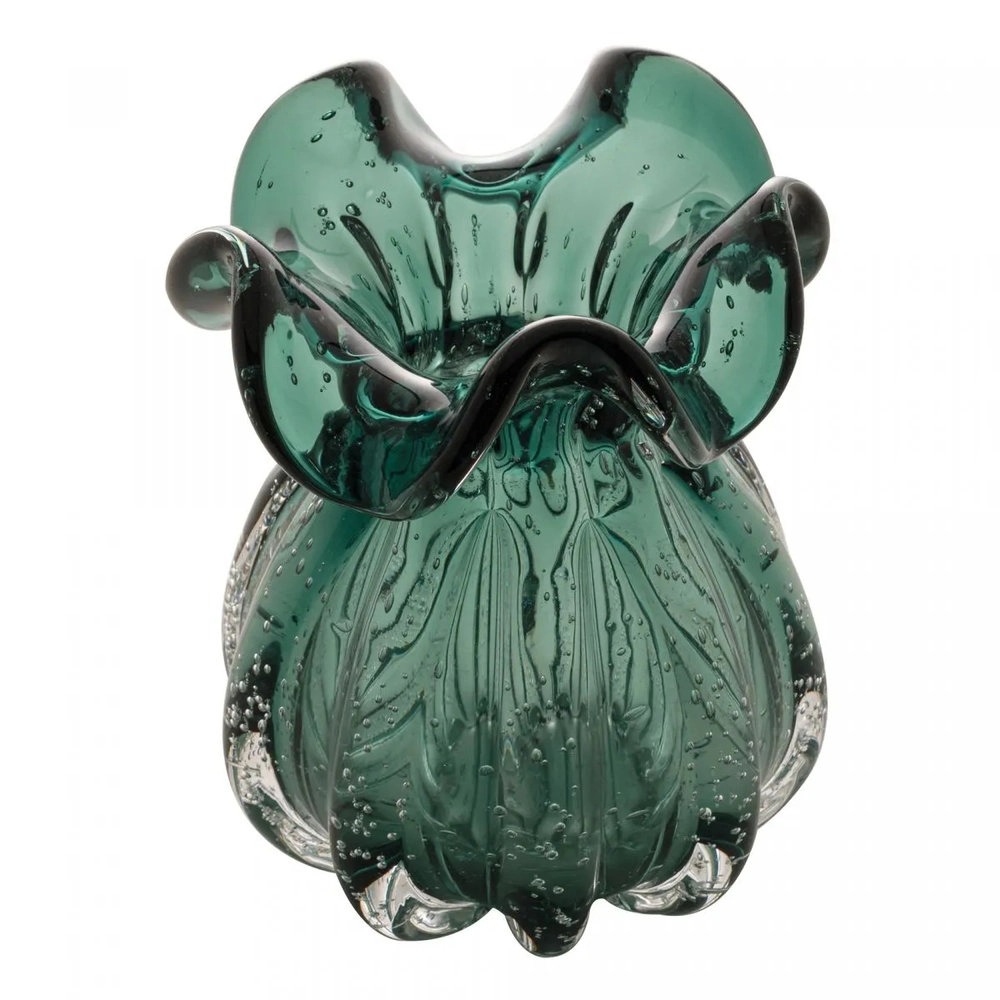 Vaso Lyor Italy Verde Esmeralda 13 X 17 Cm Vaso Lyor Italy Verde Esmeralda 13 X 17 Cm