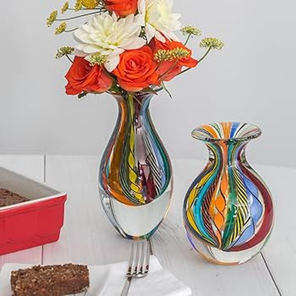 Vaso Mini 2 Cristais Ca D'oro Bastoes Hippie 18 X 8 Cm